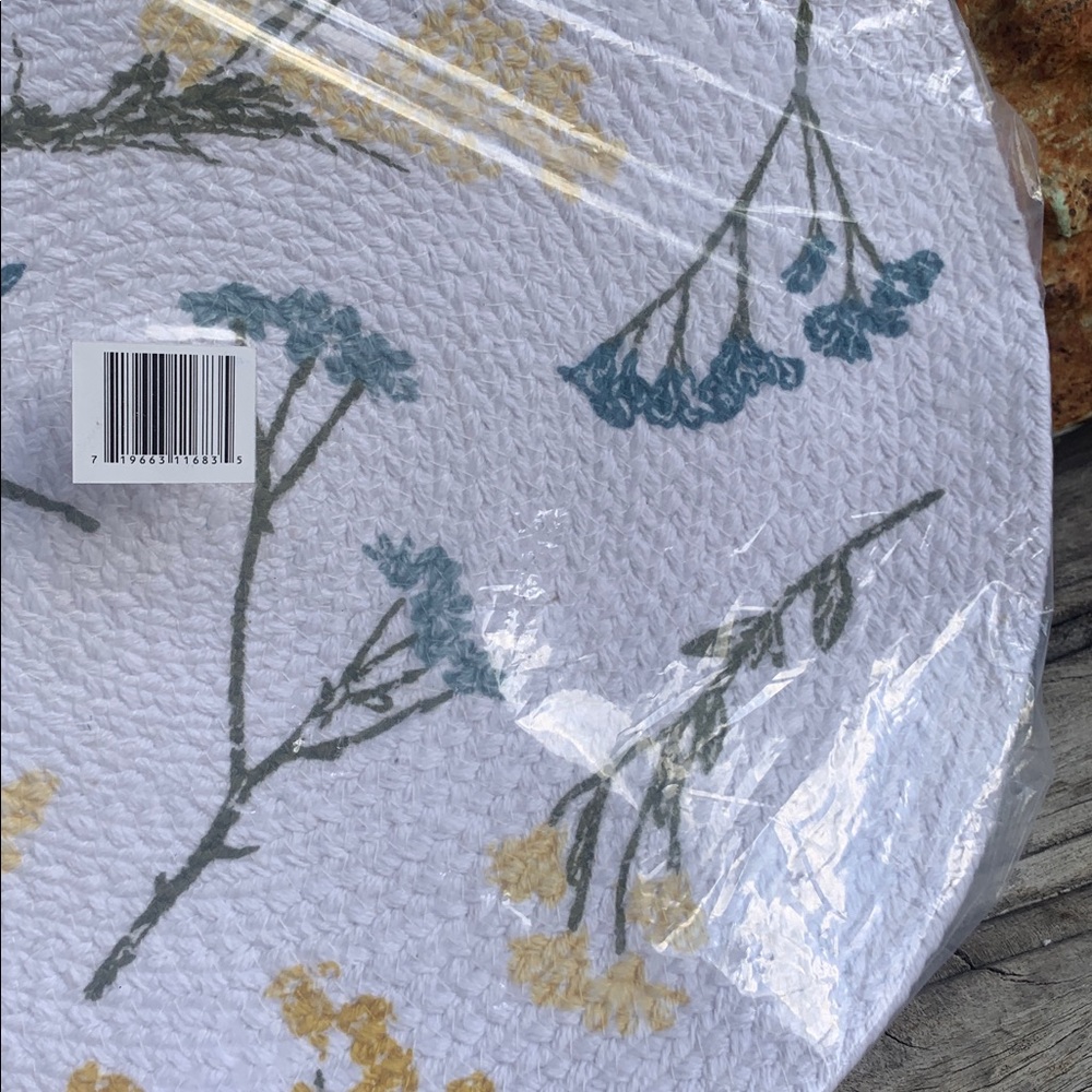 Lenox 15” Wildflower Placemat Set of 2- NEW!🌺 100% Cotton - Picture 4 of 8